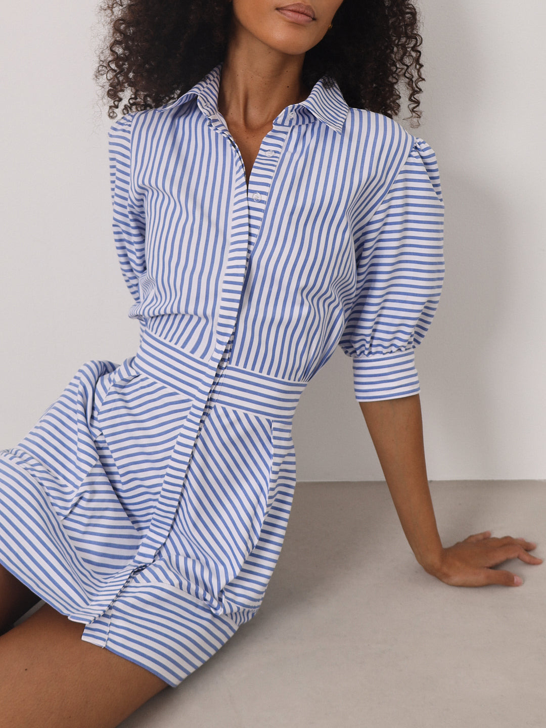 Levante | Elegantes Sommerkleid mit Knopfleiste