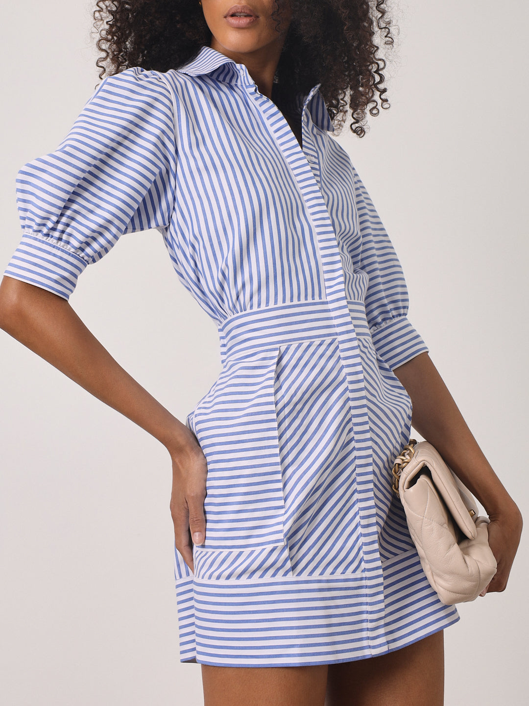 Levante | Elegantes Sommerkleid mit Knopfleiste