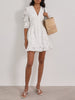 Case | Sierra Baumwoll-Sommerkurztag-Kleid in Weiß