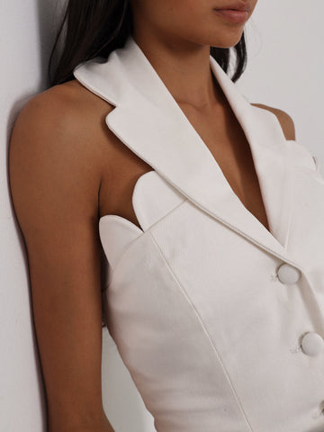 Maryanne | Tula Elegantes Resort Top | Inselweiß