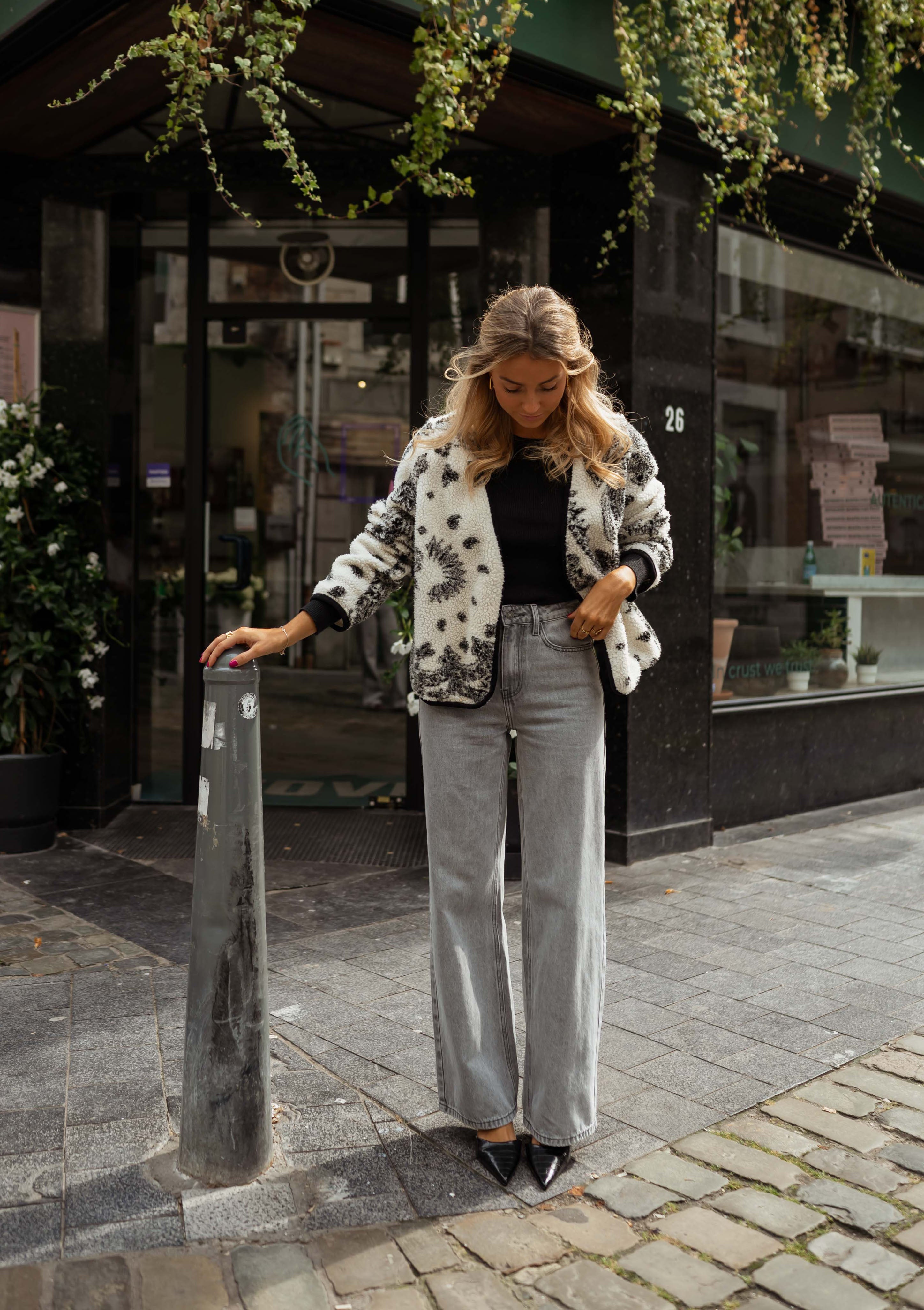 Jackie | Jeans Célestine - hellgrau