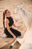 Nele | Eleganter Neckholder-BH mit Muschelmuster