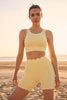 Anna | Formende Biker-Shorts mit hohem Bund