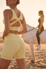 Anna | Formende Biker-Shorts mit hohem Bund