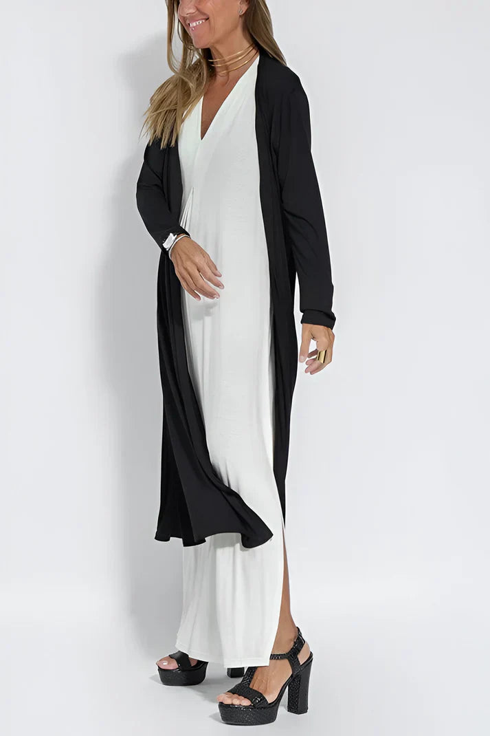 Elise | Luxuriöses Frauenkleid mit Weste