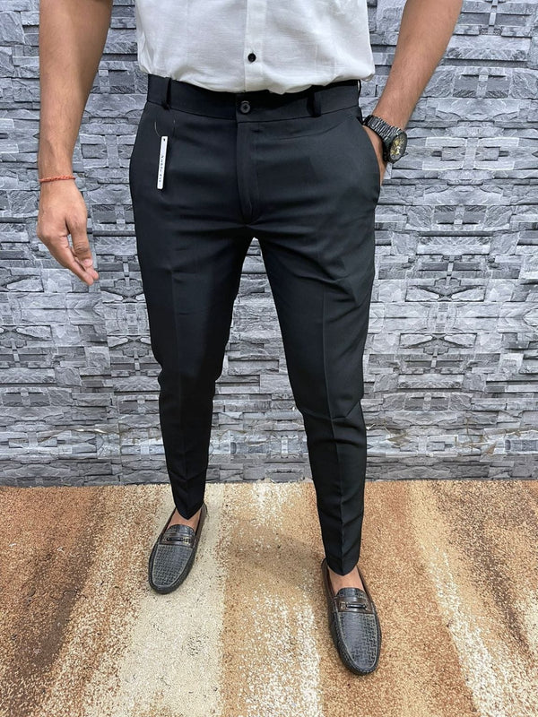Solide | Slim Fit Formal Pants