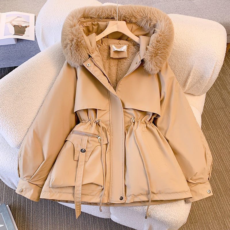 Isla | Eleganter Wintermantel mit Fell