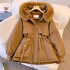 Isla | Eleganter Wintermantel mit Fell