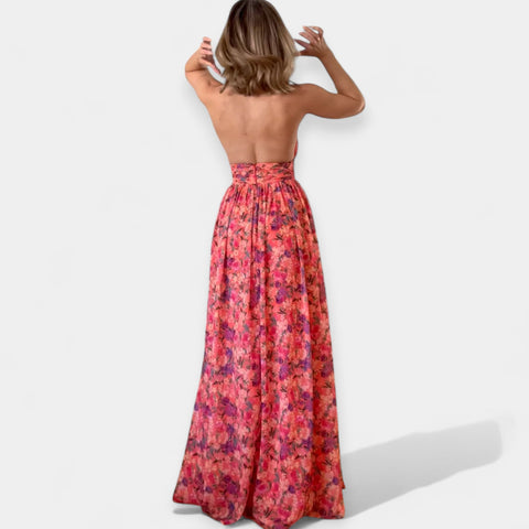 Brantley | Luftiges Kleid mit offenem Rücken