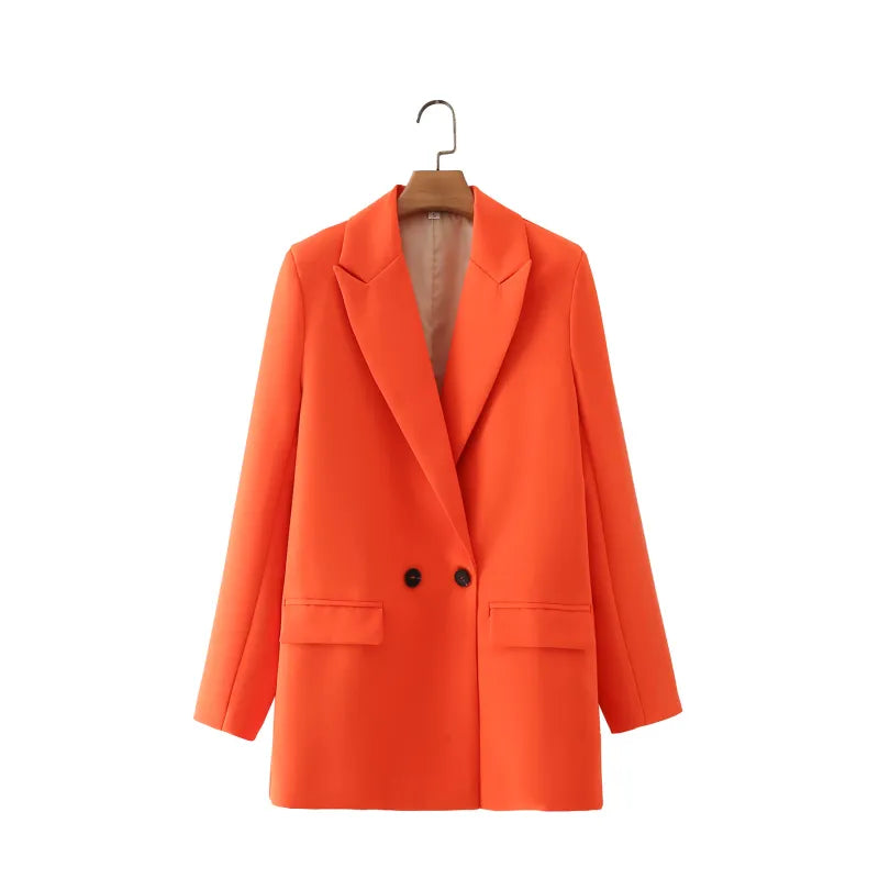 SIENNA | Der Elegante Doppelreiher Blazer für Stilsichere Frauen