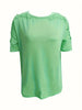 Addison | Elegantes Spitzen-Kurzarm-T-Shirt – Pastellfarben, Sommer, Damen