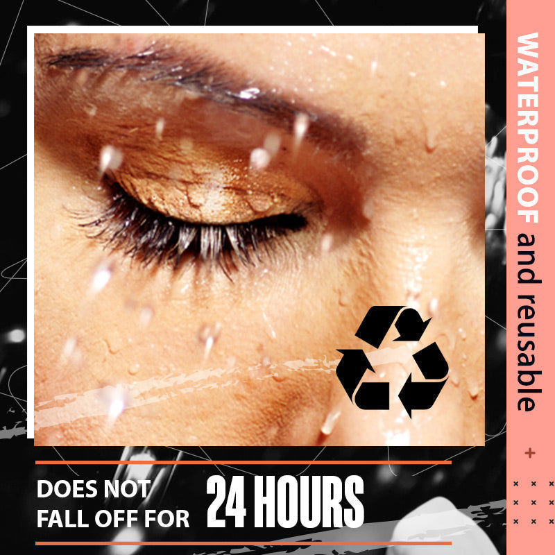 Feline | Wiederverwendbare selbstklebende Wimpern - Kauf 1, erhalte 1 gratis