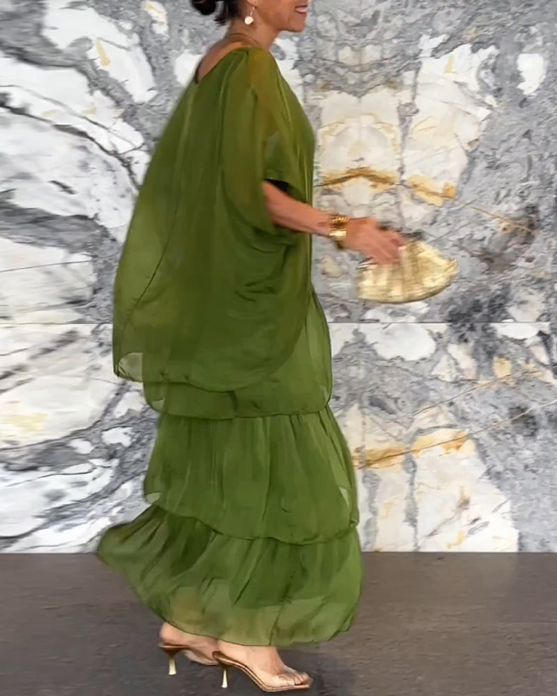 Yair | Lässiger Kunststil-Kleid