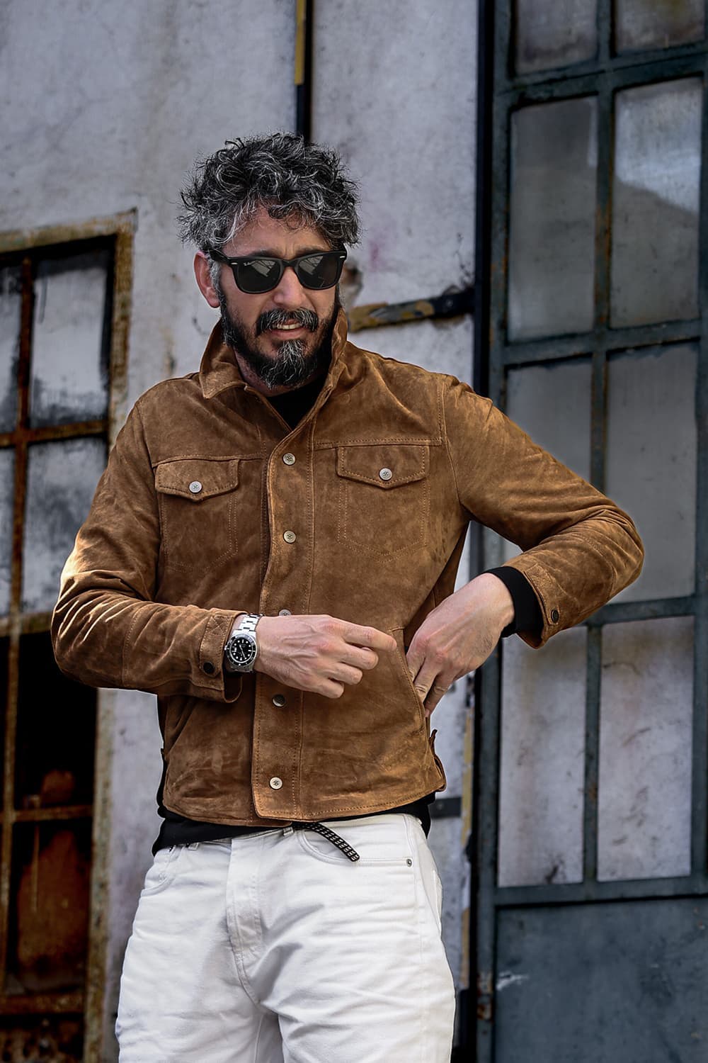 Nikolas | Coole Jacken Herren - Perfekte Lululemon Jacke Alternative für Herbst Familienfotos