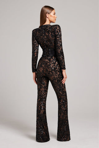 Eleganz entfalten | Jumpsuit mit Spitze