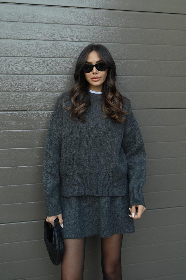 Bella | Elegantes Strickset für den perfekten Herbstlook