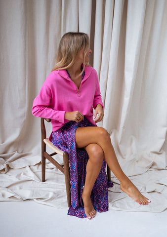 Aira | Robe Ariana - pink and blue