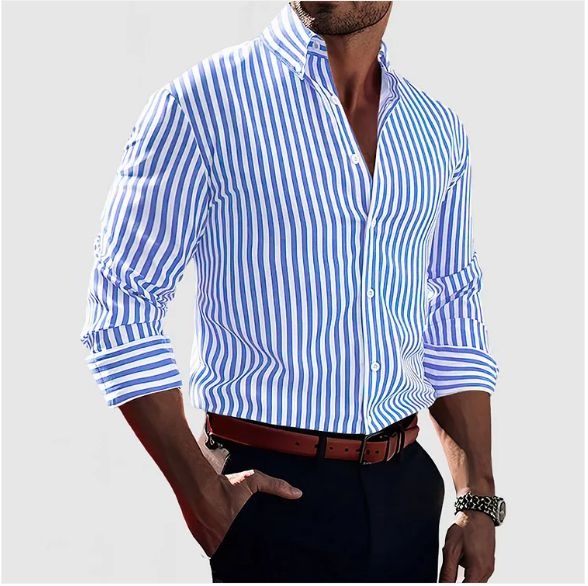 Lennart | Elegantes Gestreiftes Hemd
