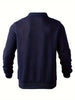 Oskar | Vintage Zip-Up Pullover mit auffälligem geometrischen Muster