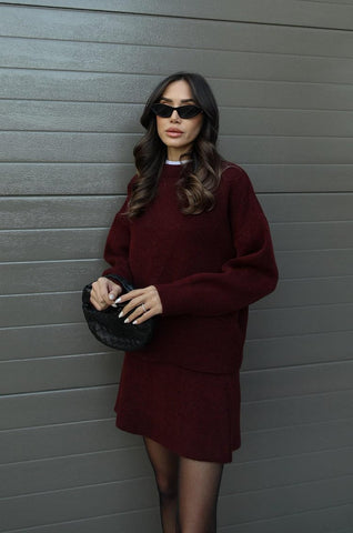Bella | Elegantes Strickset für den perfekten Herbstlook