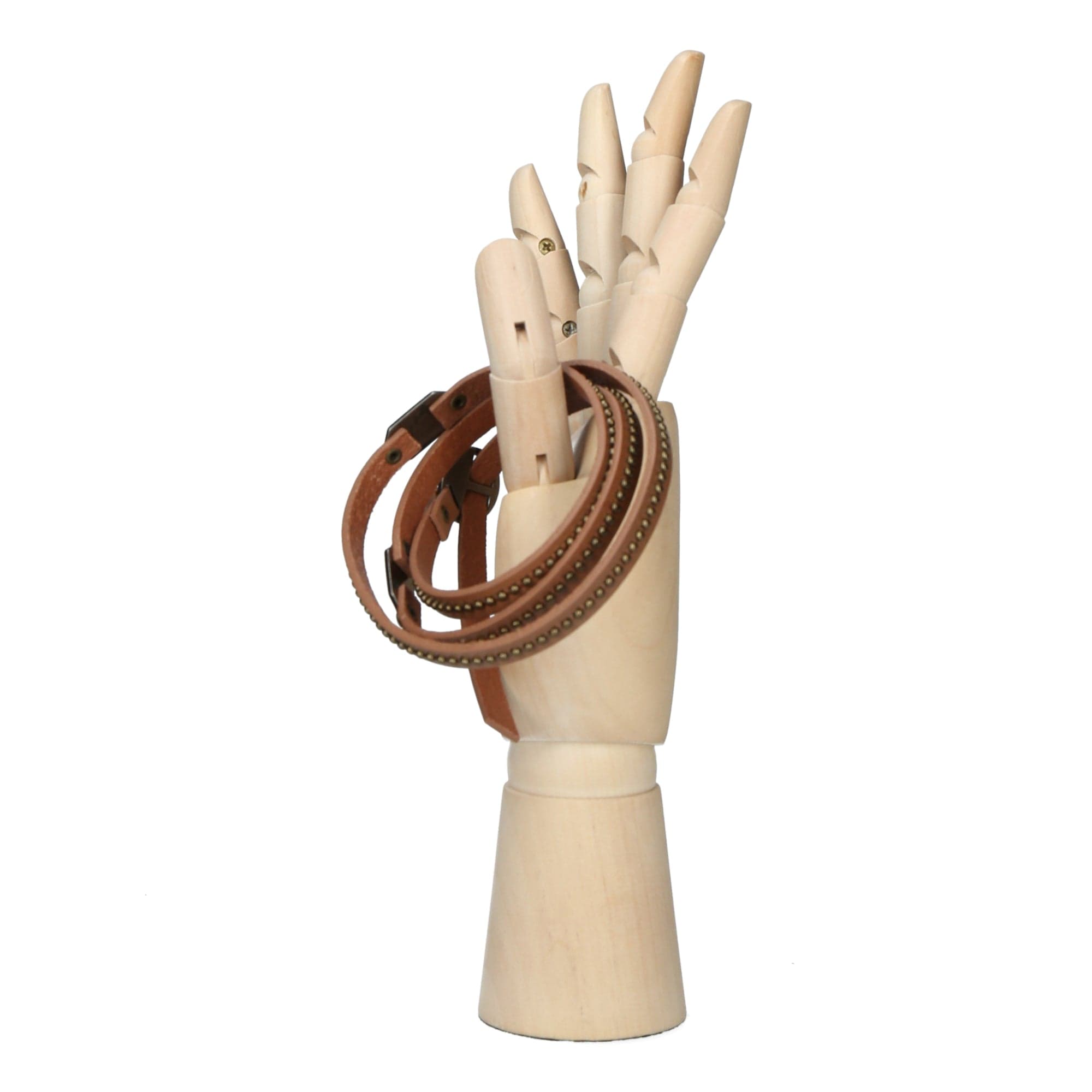 Jean | Handgefertigtes Leder-Bijou-Armband