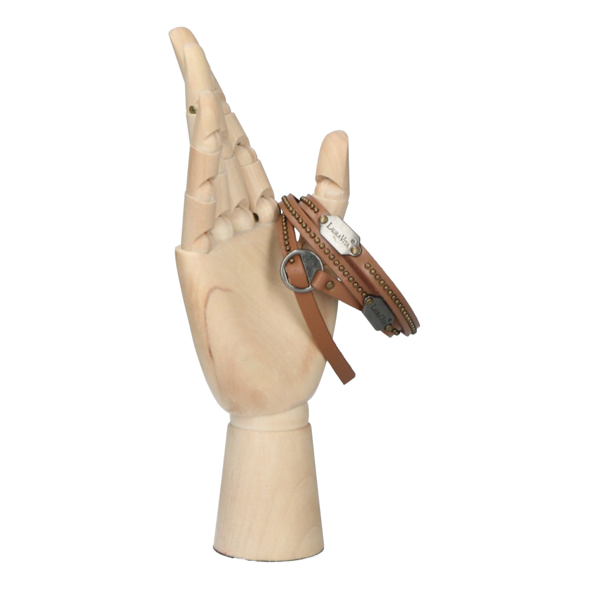 Jean | Handgefertigtes Leder-Bijou-Armband