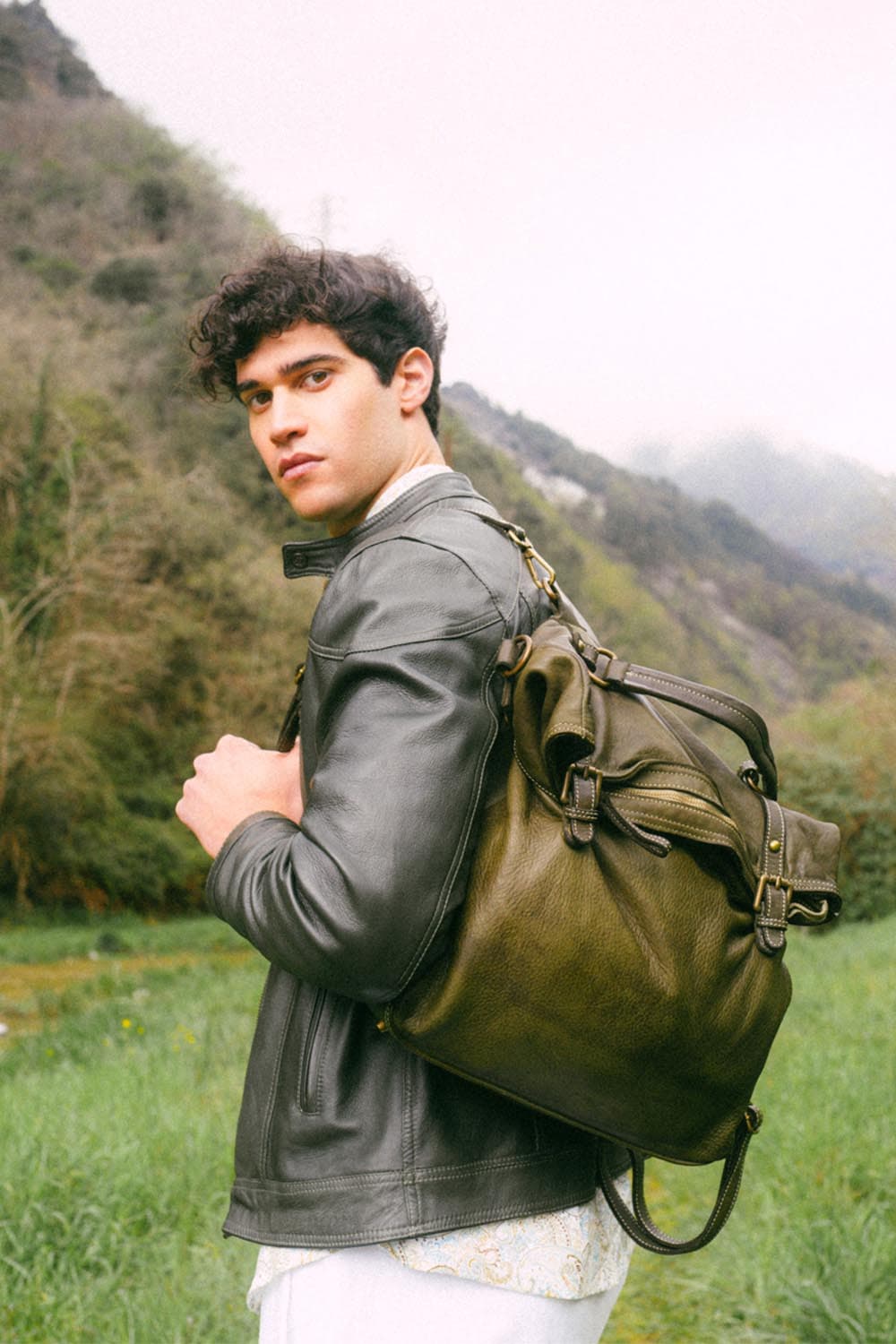 Korbus | Stylischer Business Rucksack Herren - Professioneller Leder Rucksack für Kreativberufe