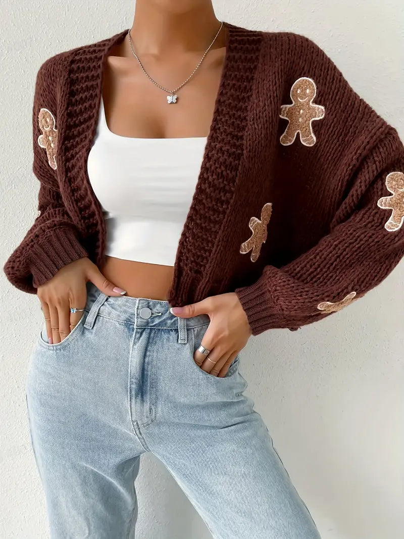 Polly | Gingerbread Cardigan