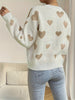 Pullover in Herzform