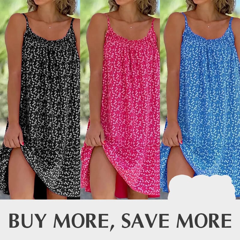 Selena | Kleid im Resort-Stil mit Print