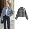 TARA | Die Trendige Cropped-Jacke