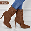 Grace | Spitze Stiefeletten mit Absatz