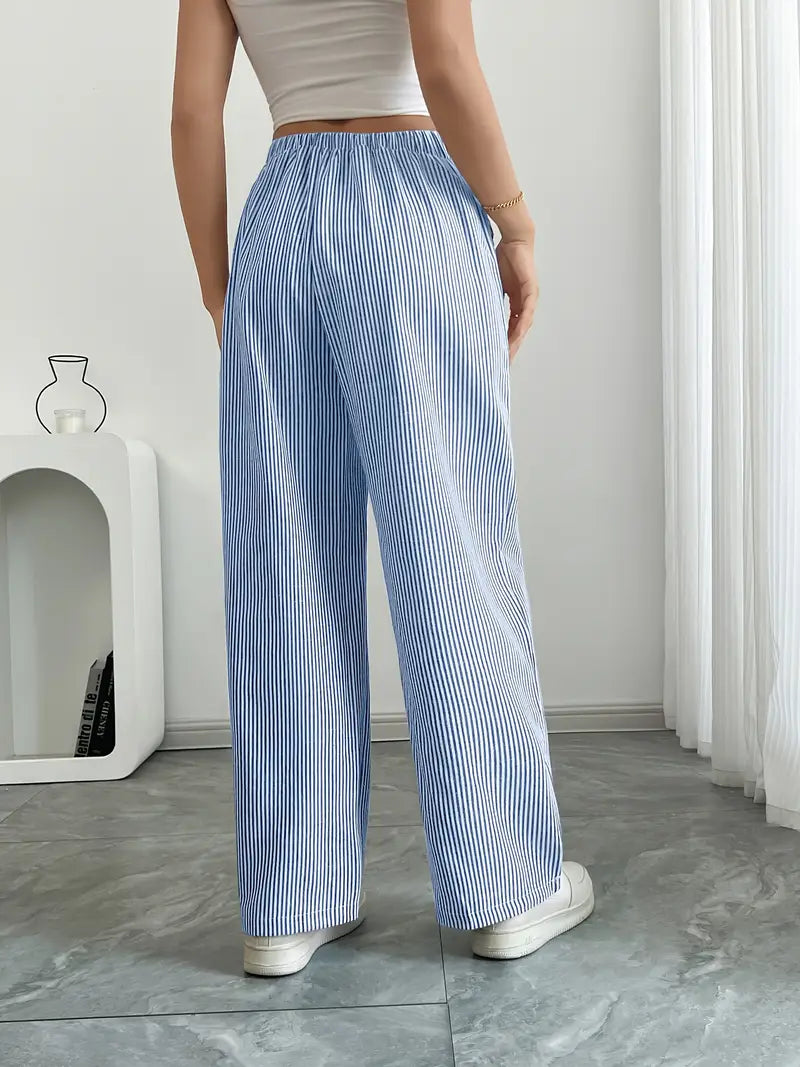 Charry | Elegante gestreifte Hose mit Taschen