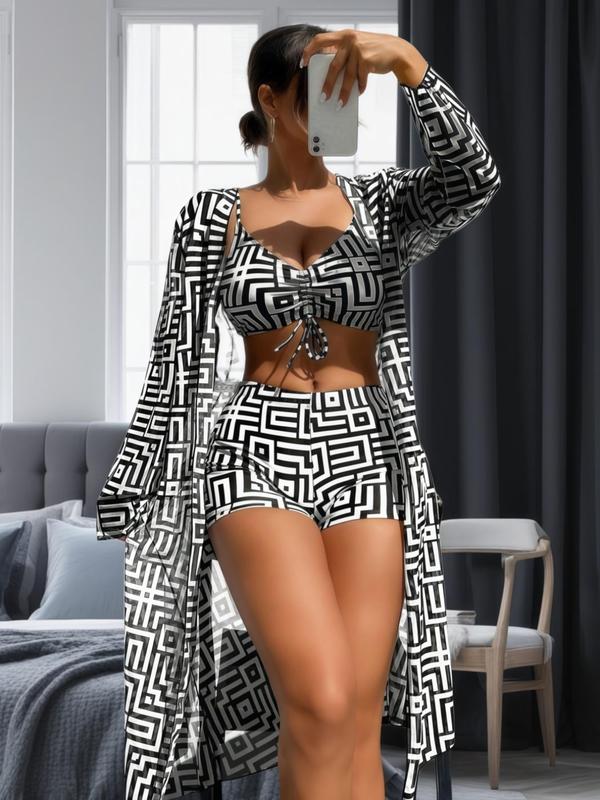 Zaria | Damen-Badeanzug-Set 3-teilig