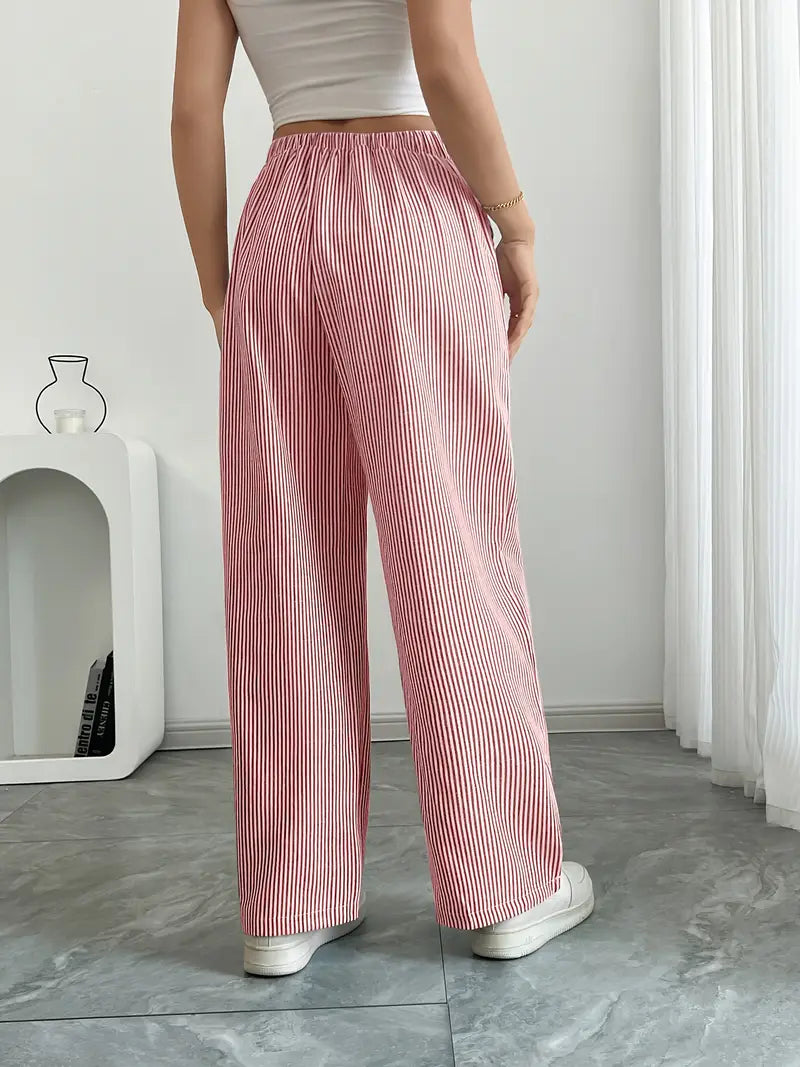 Charry | Elegante gestreifte Hose mit Taschen