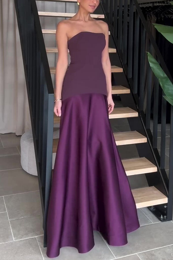 Sophia | Elegantes Satin-Abendkleid