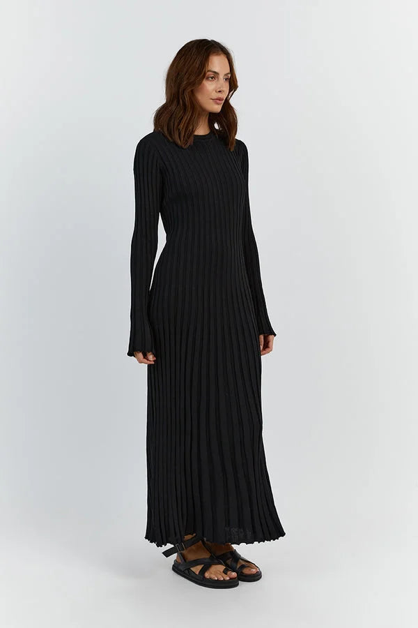 Carrie | Strick Midikleid - Strick Midikleid | Dresses Women