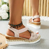 Brooks | Damen Ledersandalen mit Plateauabsatz