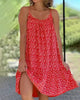 Stacie | Blumenkleid mit Weste