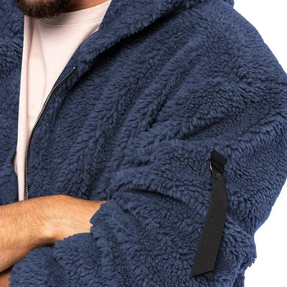 Danil | Plush Fleece Zip-Up Jacke