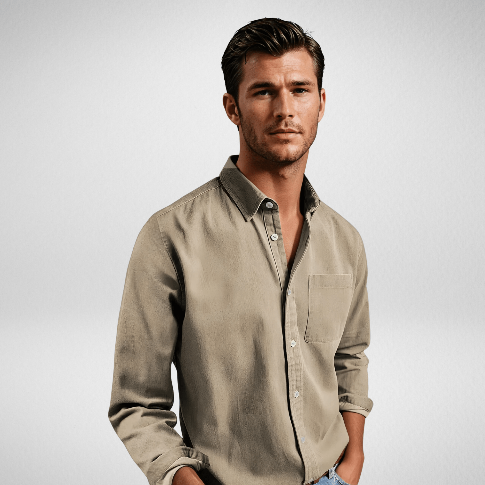Charles | Elegante Multifunktionsbluse