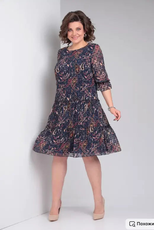 Roniesh | Neue Frühlingskleid mit Print für Damen
