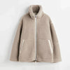 Crispin | Übergroße Teddyjacke