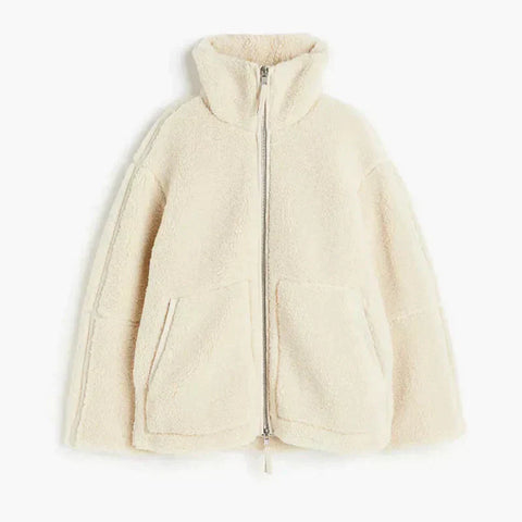 ALIZA | Flauschiger Teddy Pullover