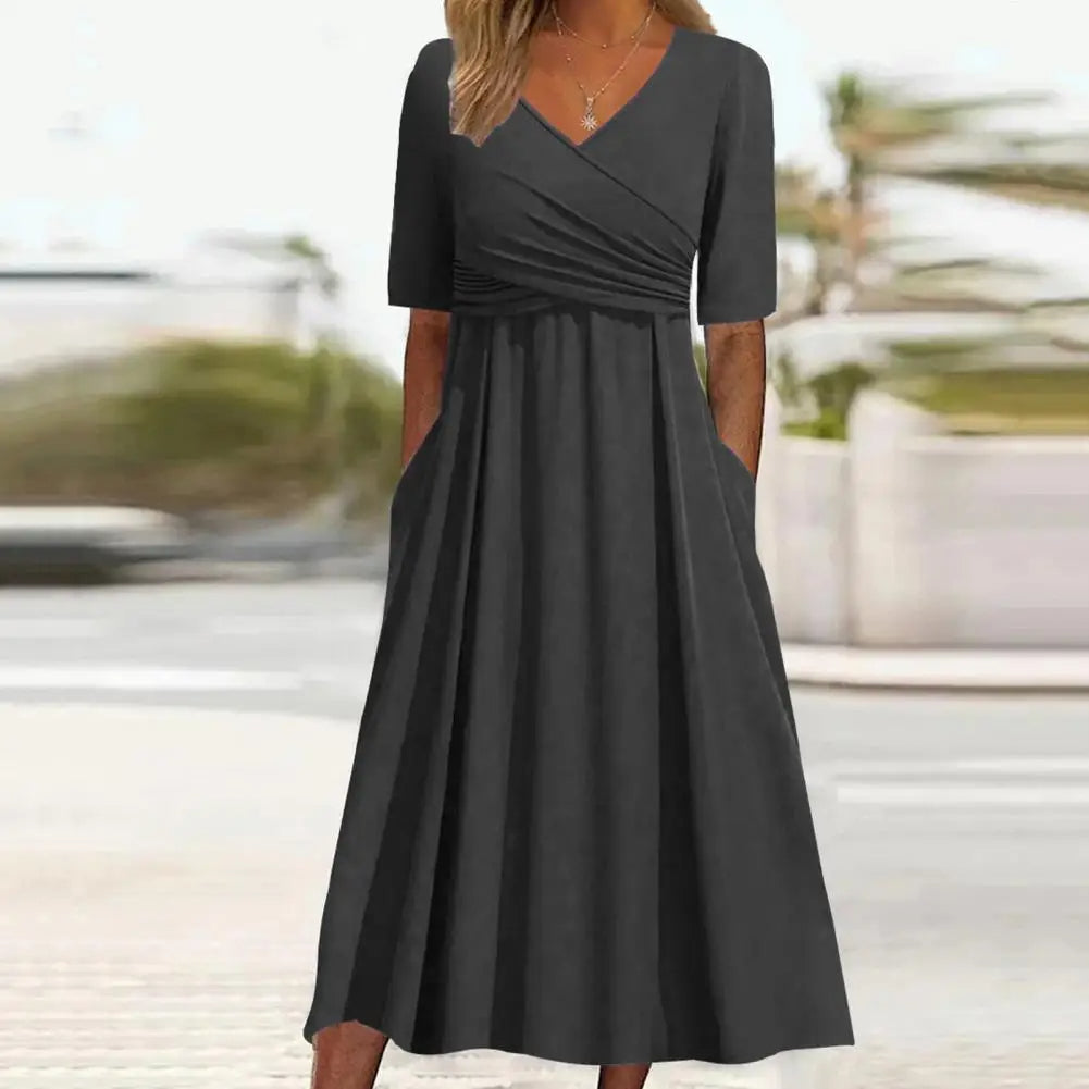 Nitha | Elegantes Plissee-Kleid
