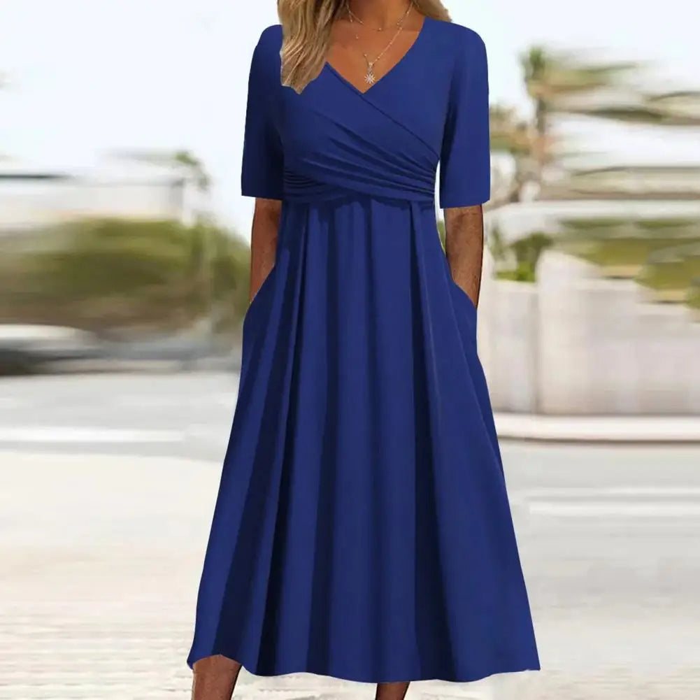 Nitha | Elegantes Plissee-Kleid
