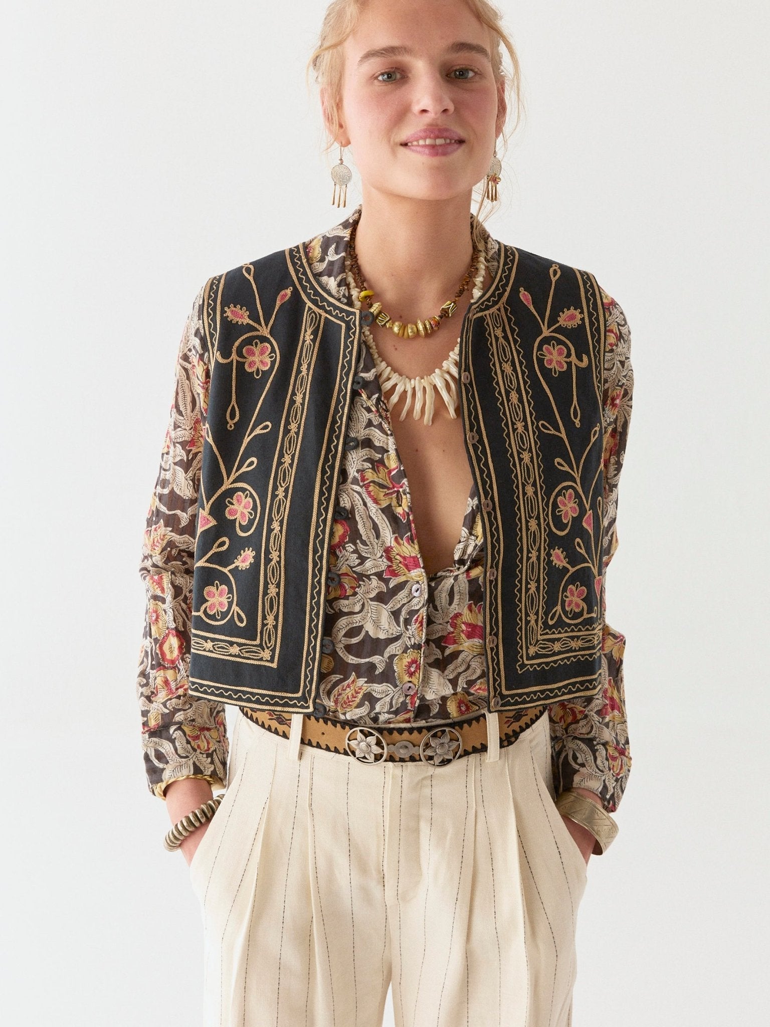 Zariyah | Dudu Bluse - Piña Colada