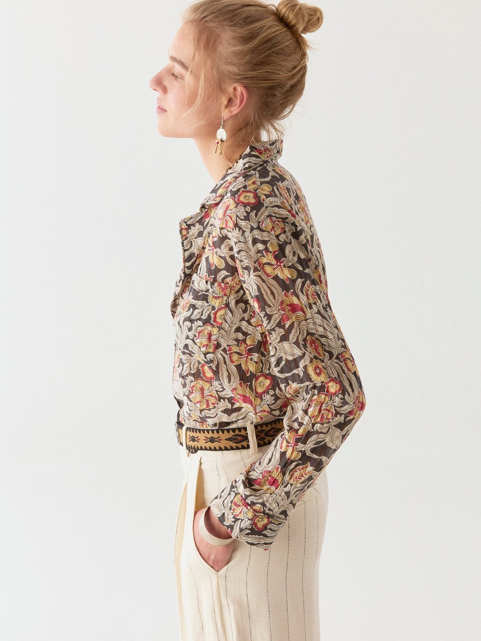 Zariyah | Dudu Bluse - Piña Colada