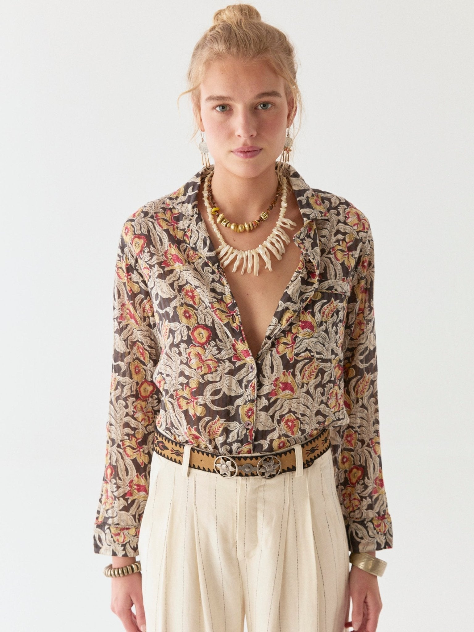 Zinnia | Dudu Bluse - Piña Colada