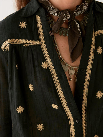 Yusuf | Bluse - Sternennacht